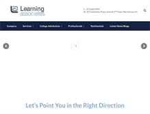 Tablet Screenshot of learningassociates.info